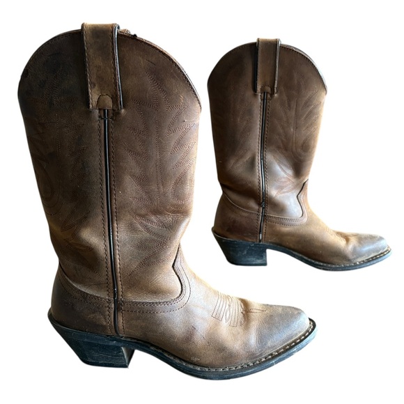 Durango Shoes - Durango Brown Heeled Boots